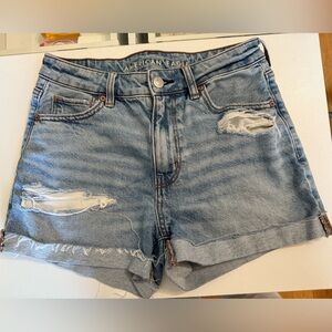 American Eagle Strigid Jean Shorts Size 2